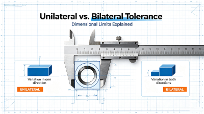 Unilateral vs. Bilateral Tolerance in Mechanical Engineering Drawings